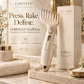 CURLVEXA™ CurlDose | Precision Curl Cream Dispensing Rake