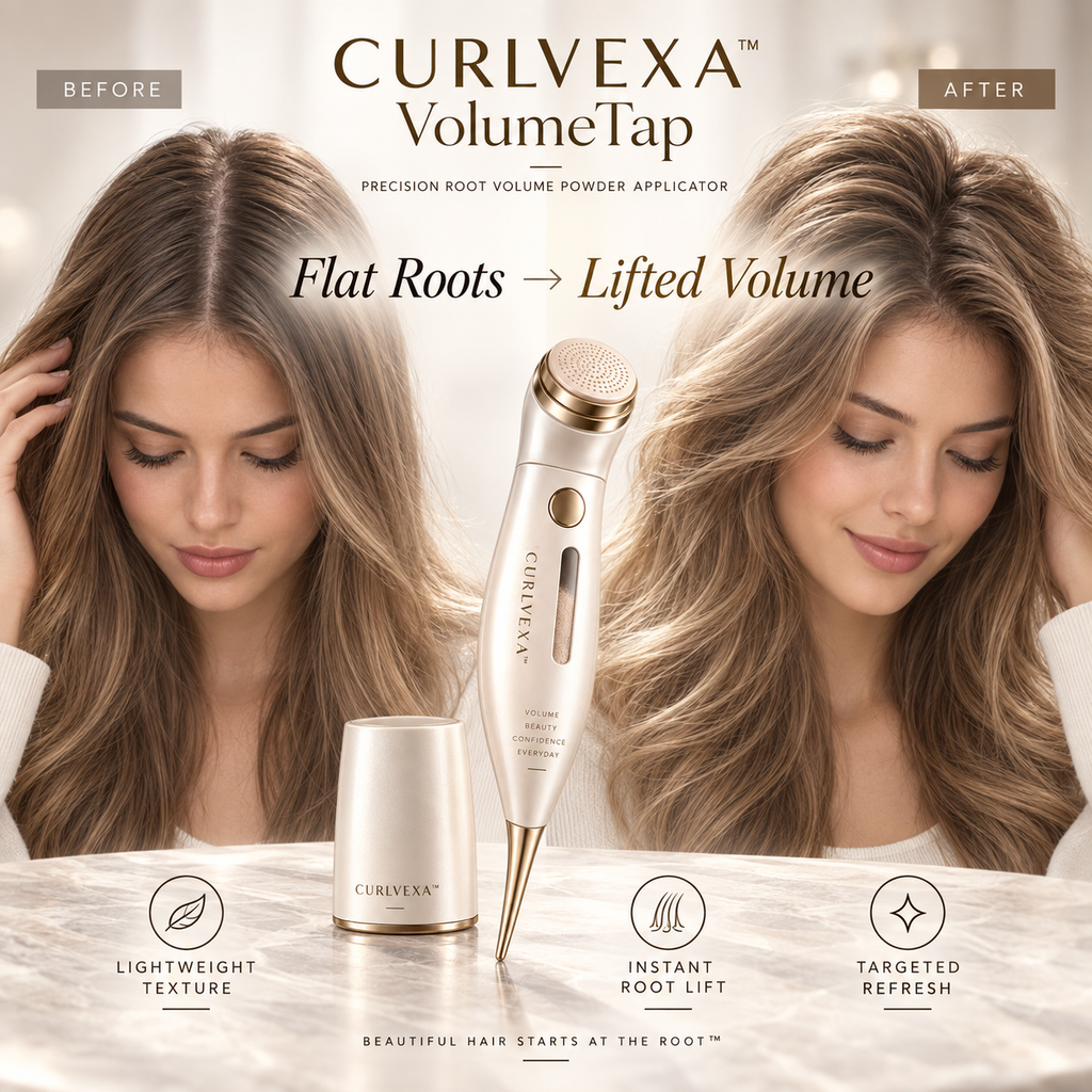 CURLVEXA™ VolumeTap | Precision Root Volume Powder Applicator