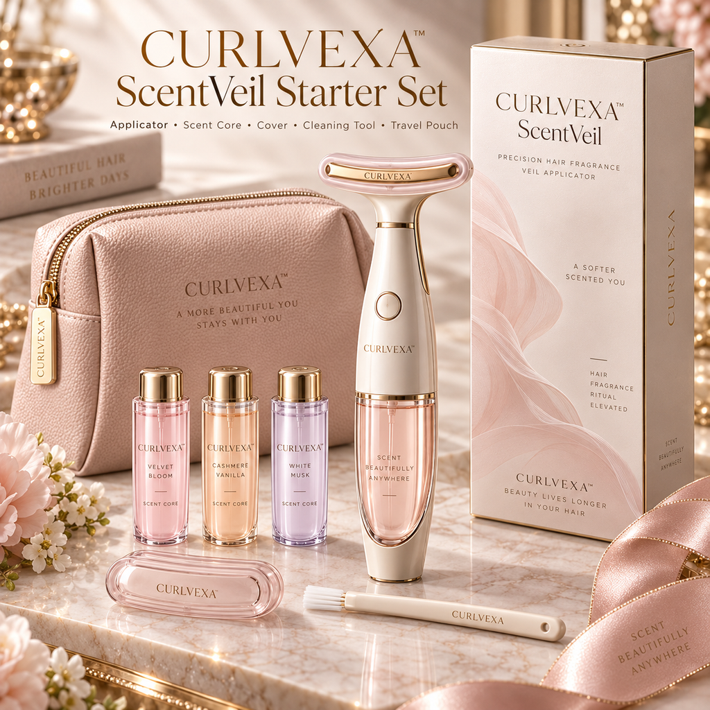 CURLVEXA™ ScentVeil | Precision Hair Fragrance Applicator