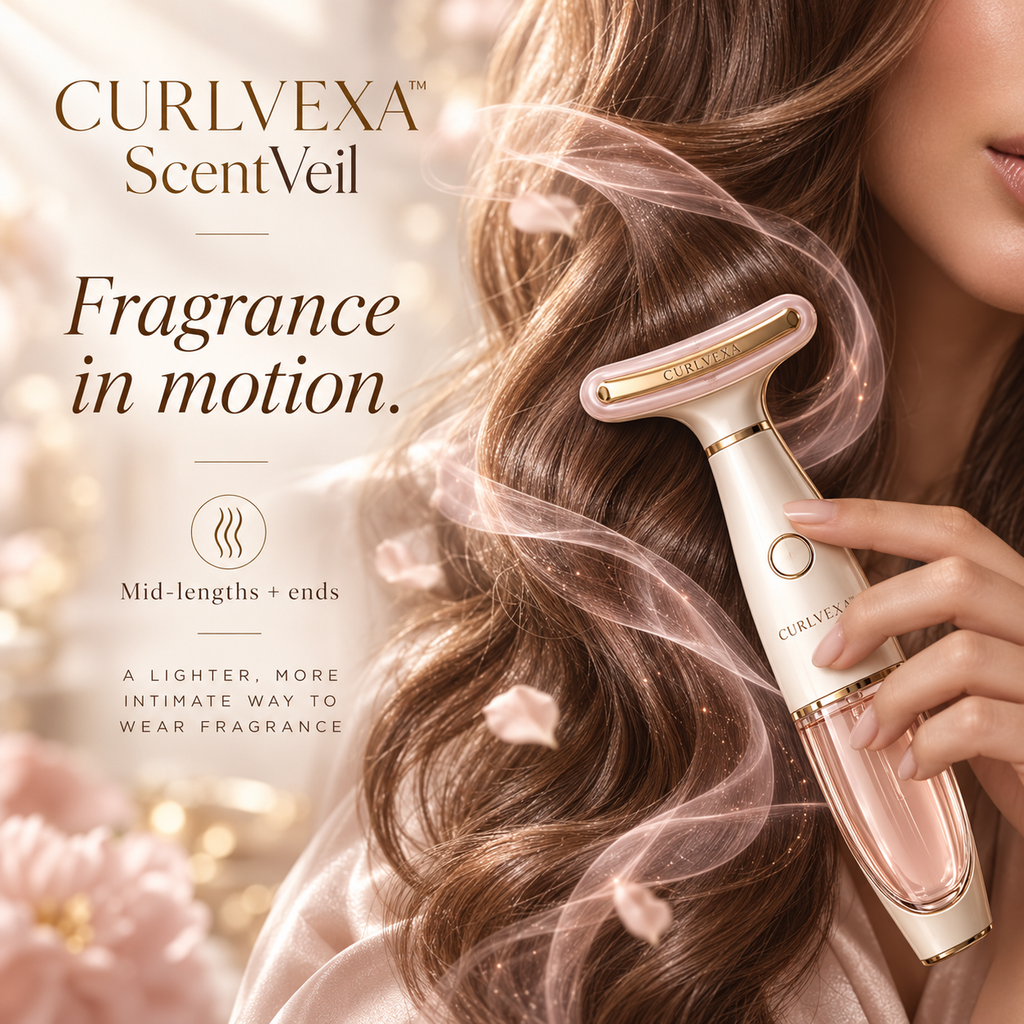 CURLVEXA™ ScentVeil | Precision Hair Fragrance Applicator