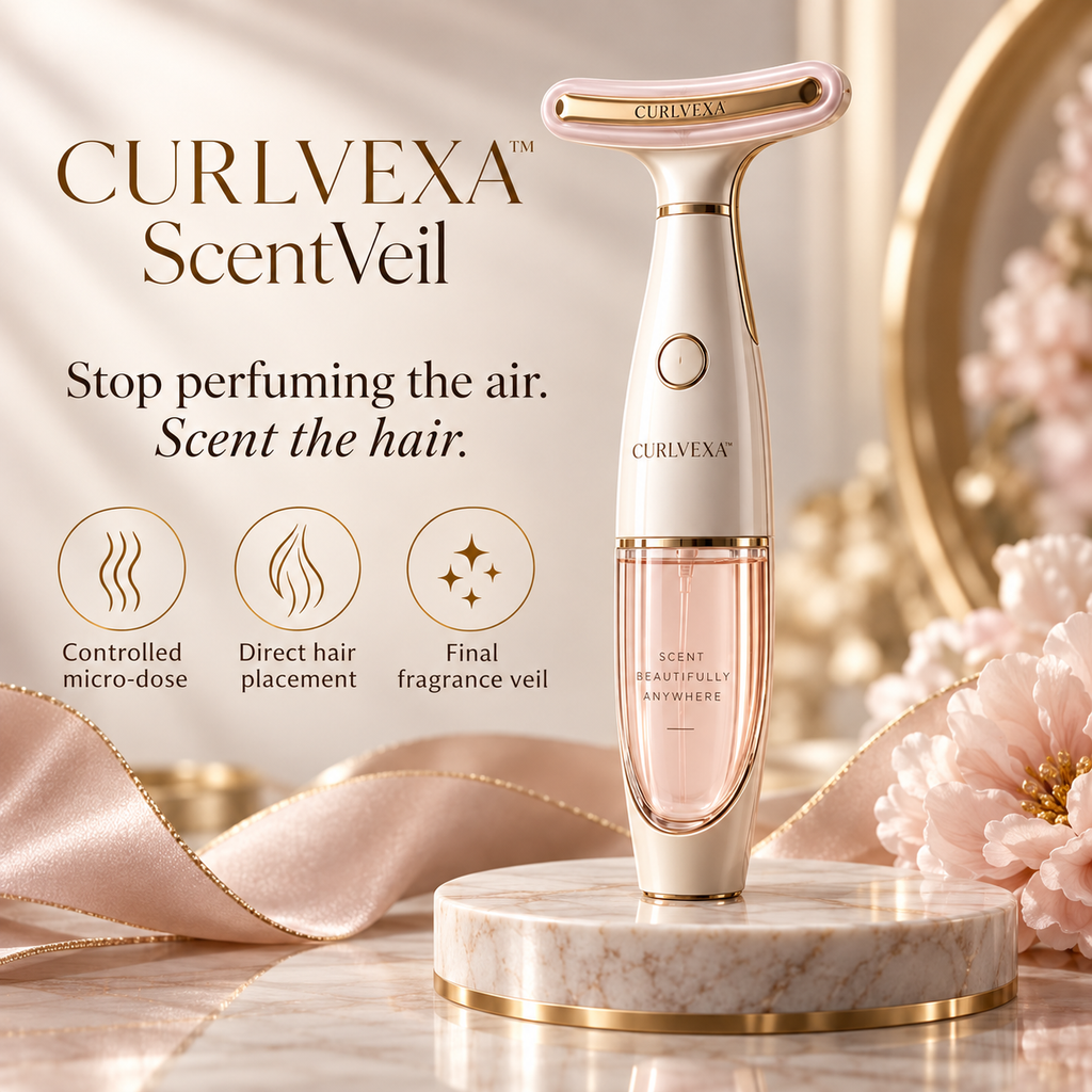 CURLVEXA™ ScentVeil | Precision Hair Fragrance Applicator