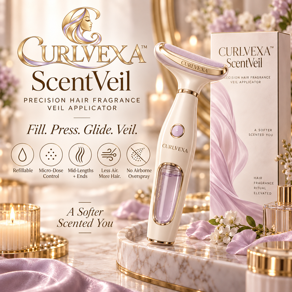 CURLVEXA™ ScentVeil | Precision Hair Fragrance Applicator